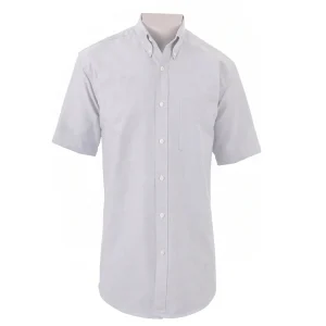 Camisa Clásica Blanca de Manga Corta