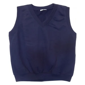 Chaleco de Punto Cuello V Azul Marino