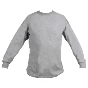 Camiseta Básica Manga Larga Cuello Redondo